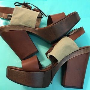 Robert Clergerie Platform Shoes 10